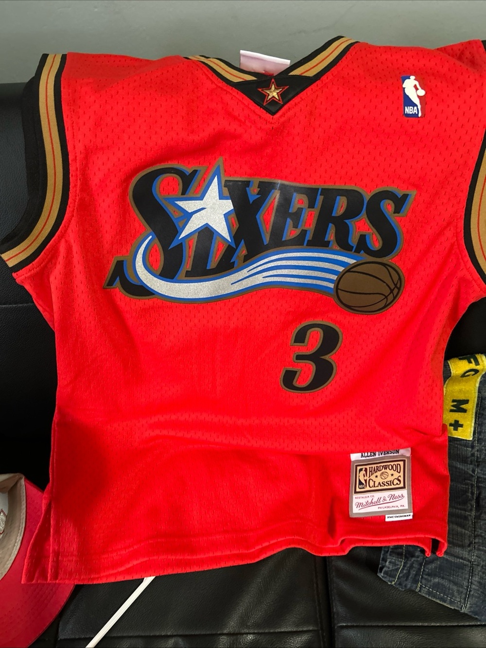 Philadelphia 76ers no3 A.I.swing man jersey